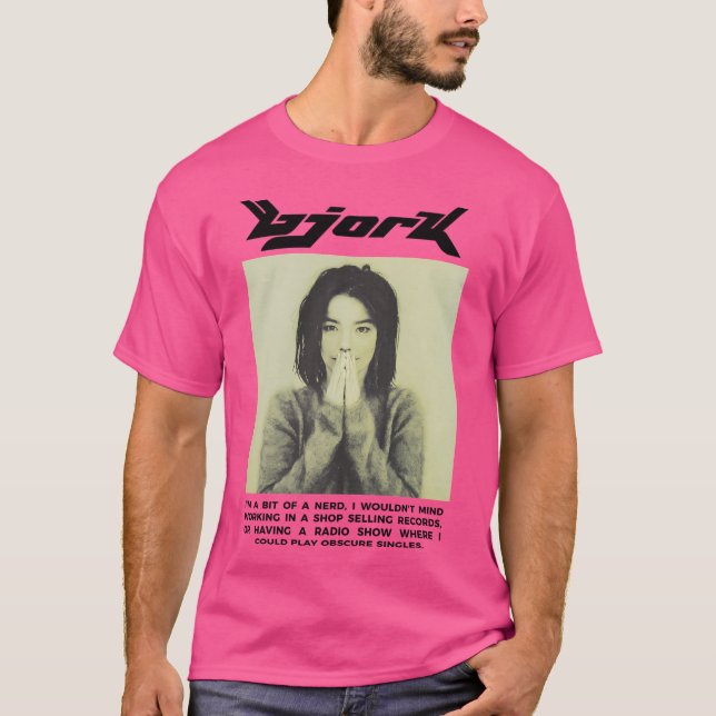 Bjork Nerd T-Shirt (Front)