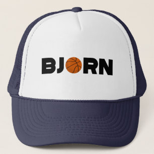 Bjorn Basketball Trucker Hat