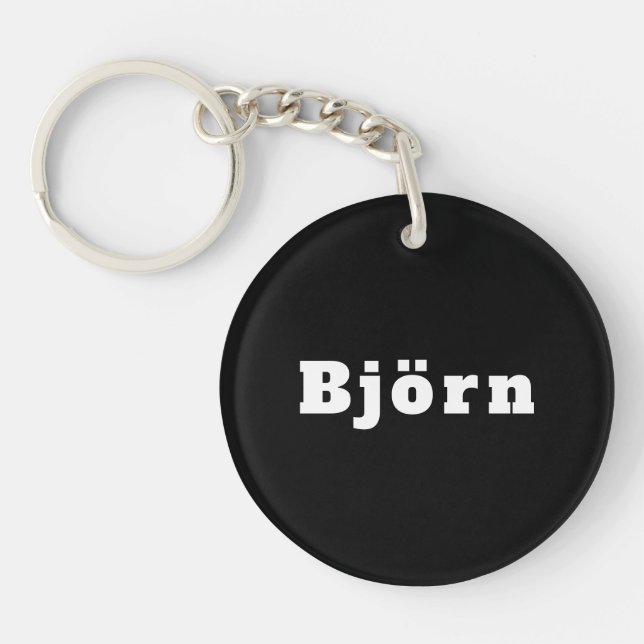Björn Key Ring (Front)