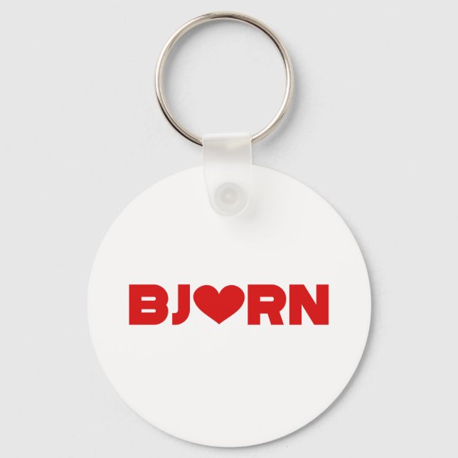 Bjorn Love Key Ring (Front)