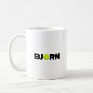 Bjorn Tennis Coffee Mug