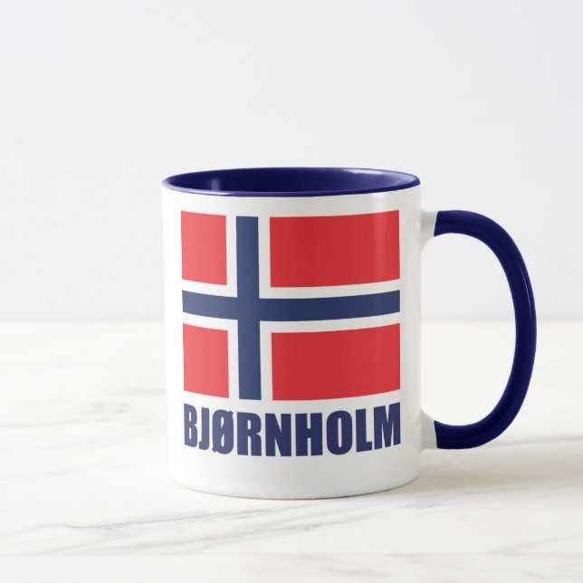 Bjornholm Norway Mug (Right)