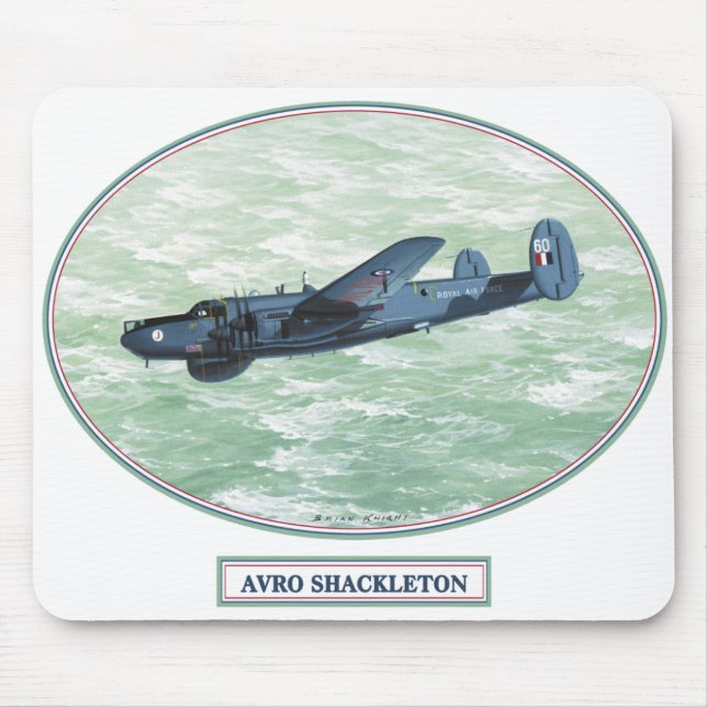 BKB 4 Avro Shackleton LS B copy Mouse Mat (Front)
