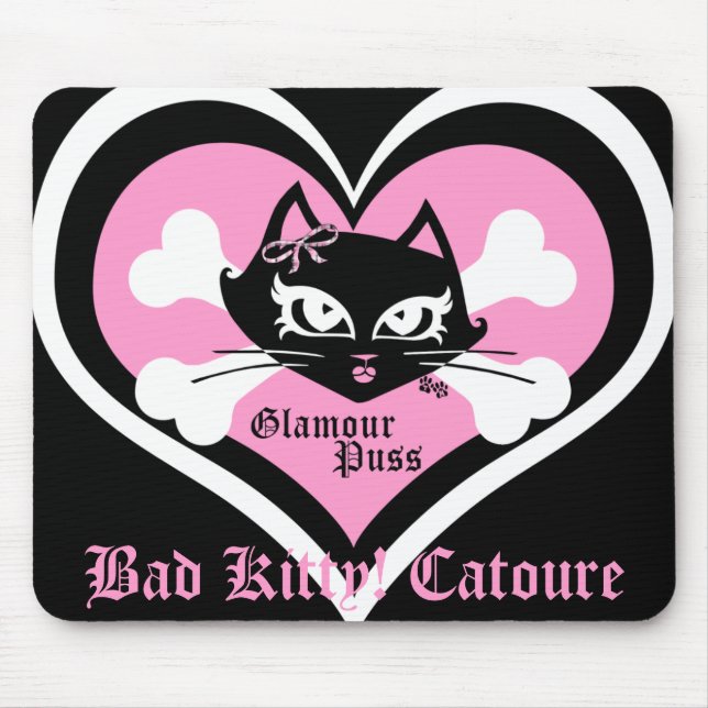 BKC Glamour Puss MeesePad Mouse Mat (Front)