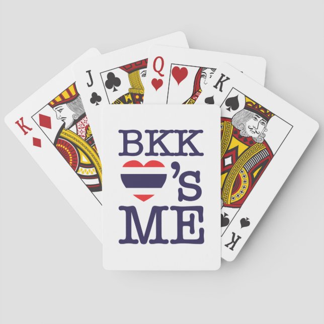 BKK LOVE'S ME PLAYING CARDS (Back)