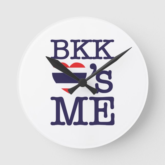 BKK LOVE'S ME ROUND CLOCK (Front)