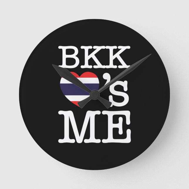 BKK LOVE'S ME ROUND CLOCK (Front)