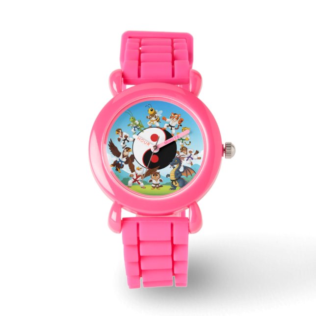 BKSMA CHILD WATCH PINK (Front)