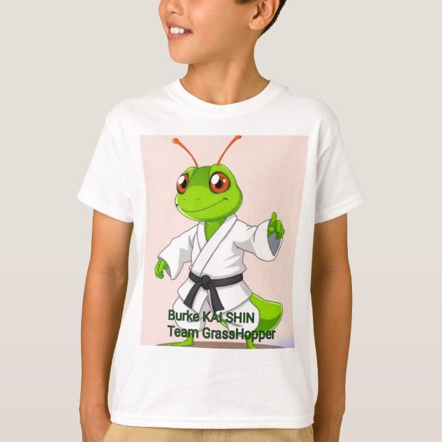 BKSMA CHILDREN T TEAM GRASSHOPPER T-Shirt (Front)