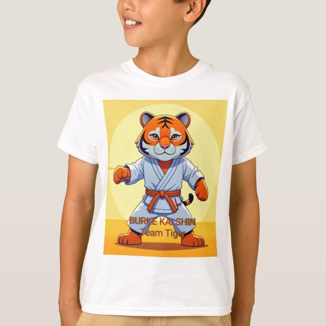 BKSMA CHILDRENS T SHIRT TEAM TIGER (Front)