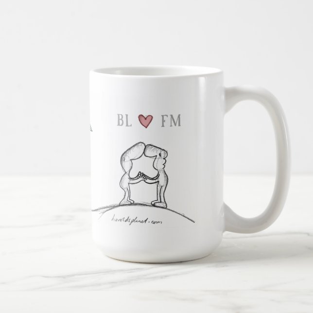 "BL heart FM " Coffee Mug (Right)