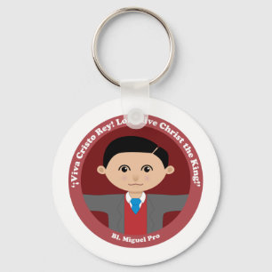 Bl. Miguel Pro Key Ring