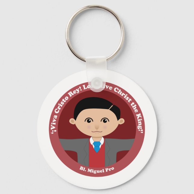 Bl. Miguel Pro Key Ring (Front)