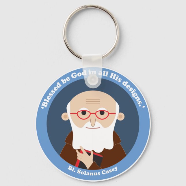 Bl. Solanus Casey Key Ring (Front)