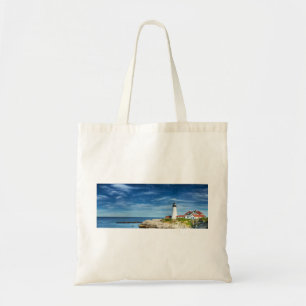 BLA01 Lighthouse 1.tif Tote Bag