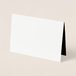 Black #000000, Gravel Foil Card