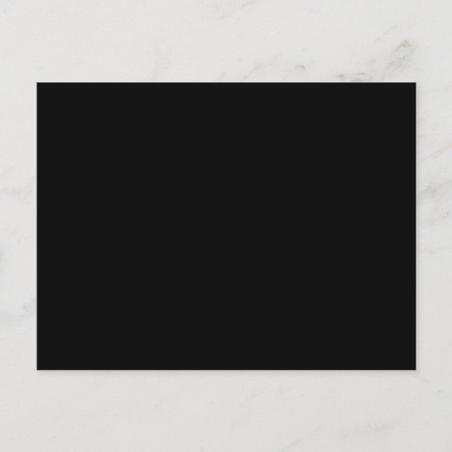 Black #000000, Gravel Postcard (Front)