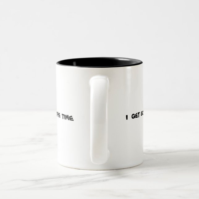 Black 11 0z Two-Tone Mug (Handle)