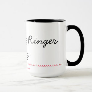 Black 15 oz Ringer Mug