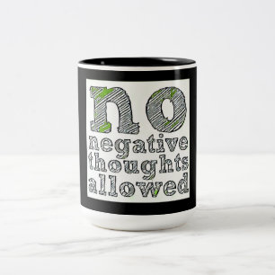 Black 15 oz Two-Tone Mug