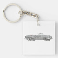 Black 1953 Buick Skylark Convertible Coupe Acrylic