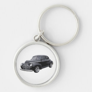 Black 41 Coupe Key Ring