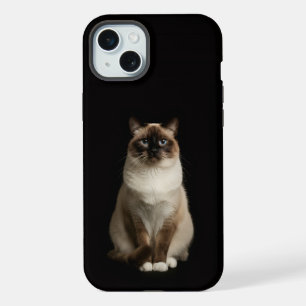Black 4 Luxe, Birmanese Cat iPhone 15 Plus Case