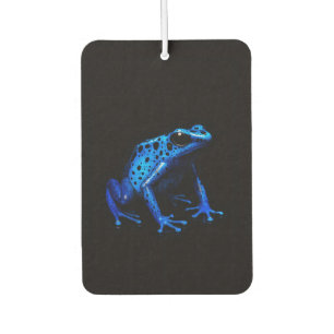 Black 4 Luxe Car Air Fresheners, Blue Frog Car Air Freshener