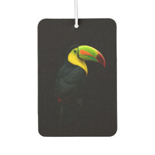 Black 4 Luxe Car Air Fresheners, Keel Billed Tucan Freshener