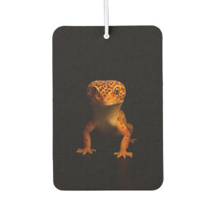 Black 4 Luxe Car Air Fresheners, Leopard Gecko Freshener