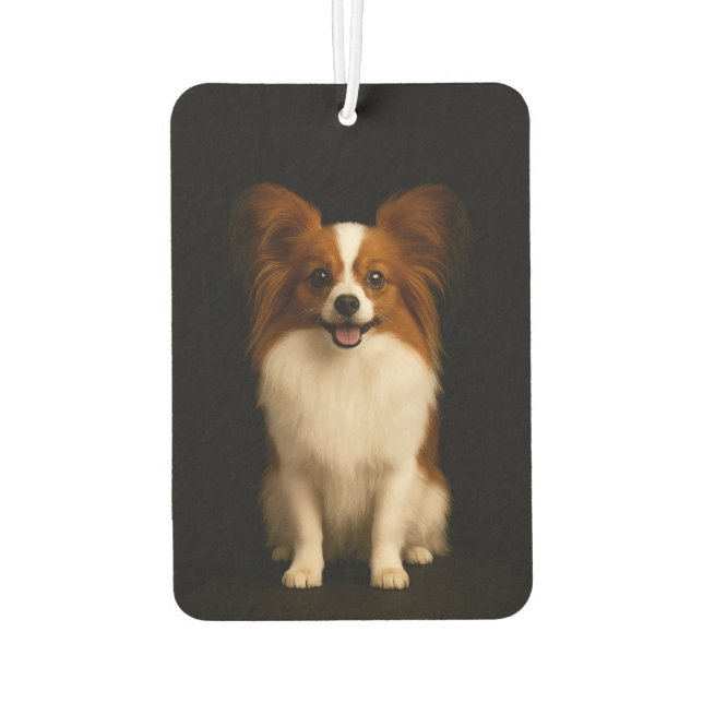 Black 4 Luxe Car Air Fresheners Refined Papillon (Back)