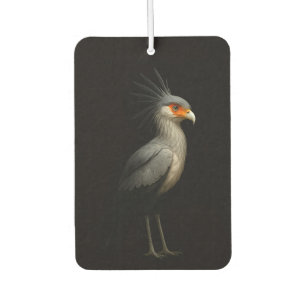 Black 4 Luxe Car Air Fresheners, Secretarybird Car Air Freshener