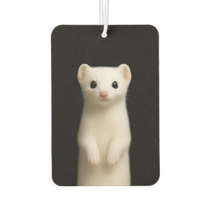 Black 4 Luxe Car Air Fresheners, Stylish Ermine Freshener