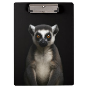 Black 4 Luxe Clipboard, Gentle Lemur Clipboard