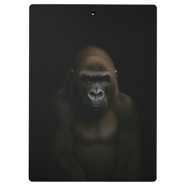 Black 4 Luxe Clipboard, Gorilla Clipboard (Back)