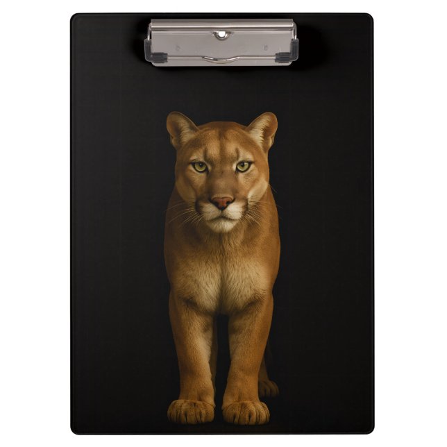 Black 4 Luxe Clipboard, Silent Prime Puma Clipboard (Front)
