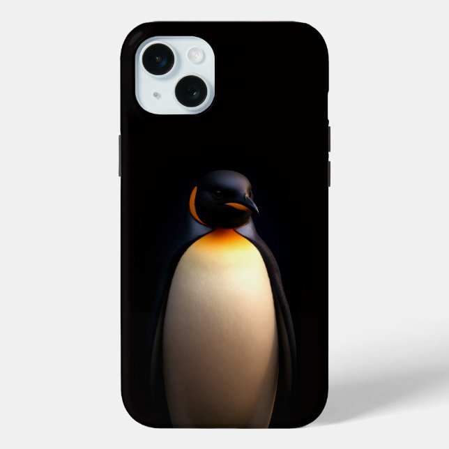Black 4 Luxe, Emperor Penguin Case-Mate iPhone Case (Back)
