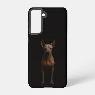 Black 4 Luxe  Galaxy S21 Case, Argentine Pila Dog Samsung Galaxy Case
