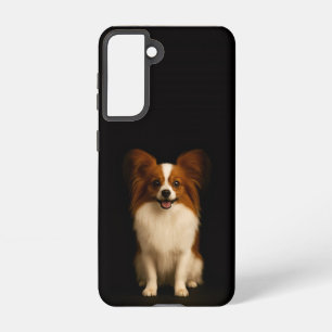 Black 4 Luxe Galaxy S21 Case, Refined Papillon Samsung Galaxy Case