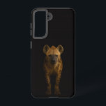 Black 4 Luxe  Galaxy S21 Case, Wild Spotted Hyena Samsung Galaxy Case<br><div class="desc">Add a sense of raw wilderness, alert intelligence, and untamed presence to your everyday carry with the Black 4 Luxe Galaxy S21 Case featuring the Wild Spotted Hyena, presented with exceptional realism against the flawlessly uniform deep-black background that defines the Black 4 Luxe identity. The young spotted hyena is portrayed...</div>