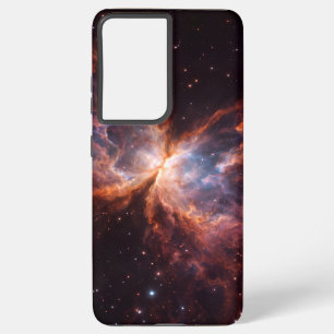 Black 4 Luxe Galaxy S21 Plus, Butterfly Nebula Samsung Galaxy Case