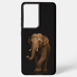 Black 4 Luxe Galaxy S21 Plus, Indian Elephant Samsung Galaxy Case