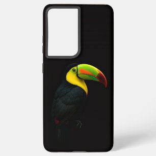 Black 4 Luxe Galaxy S21 Plus, Keel Billed Tucan Samsung Galaxy Case