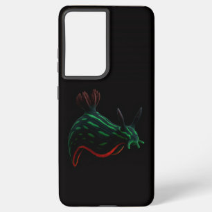 Black 4 Luxe Galaxy S21 Plus, Neon Sea Slug Samsung Galaxy Case
