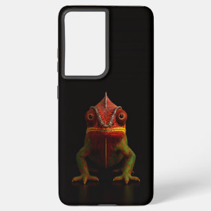 Black 4 Luxe Galaxy S21 Plus, Panther Chameleon Samsung Galaxy Case
