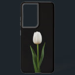 Black 4 Luxe Galaxy S21 Plus, Pearl White Tulip Samsung Galaxy Case<br><div class="desc">Add a touch of serene purity and refined botanical elegance to your everyday carry with the Black 4 Luxe Galaxy S21 Plus Case featuring the Pearl White Tulip, rendered with exceptional realism against the flawlessly uniform deep-black background that defines the Black 4 Luxe identity. The tulip is presented in a...</div>