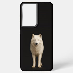 Black 4 Luxe Galaxy S21 Ultra, Ivory Arctic Wolf Samsung Galaxy Case