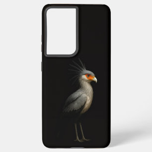 Black 4 Luxe Galaxy S21 Ultra, Secretarybird Samsung Galaxy Case