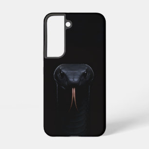 Black 4 Luxe Galaxy S22 Case, Black Mamba Samsung Galaxy Case