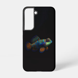 Black 4 Luxe Galaxy S22 Case, Dragonet Mandarin Samsung Galaxy Case